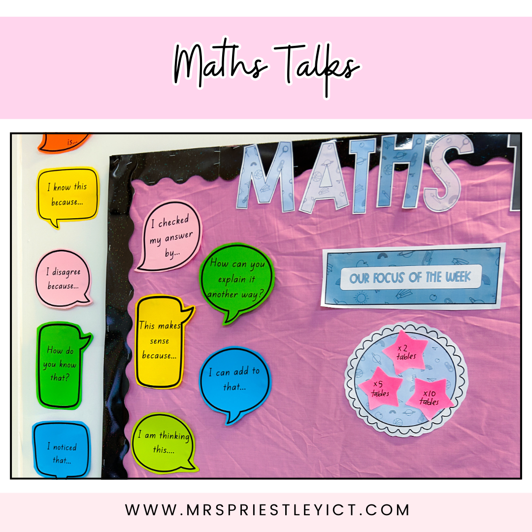 Maths Talks and Bubbles
