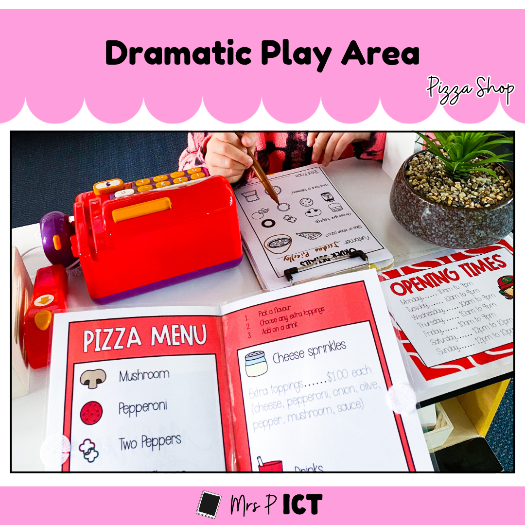 Dramatic Play Area - Pizza Shop