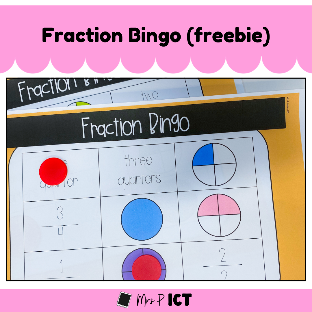 Fraction Bingo (freebie)