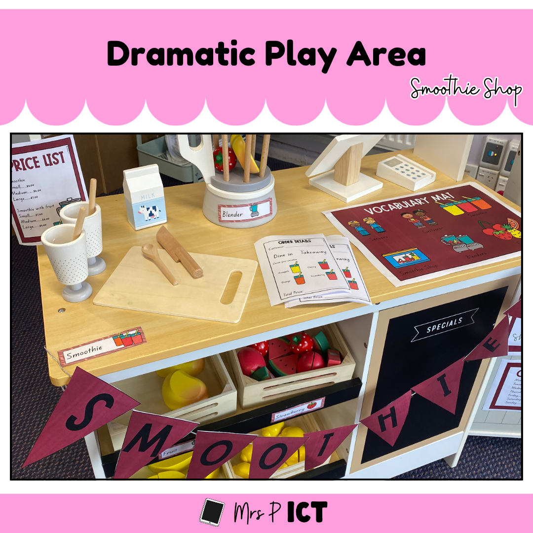 Dramatic Play Area - Smoothie Shop