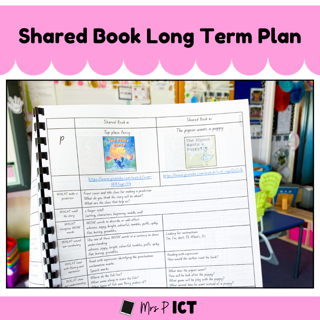 Shared Book Long Term Plan