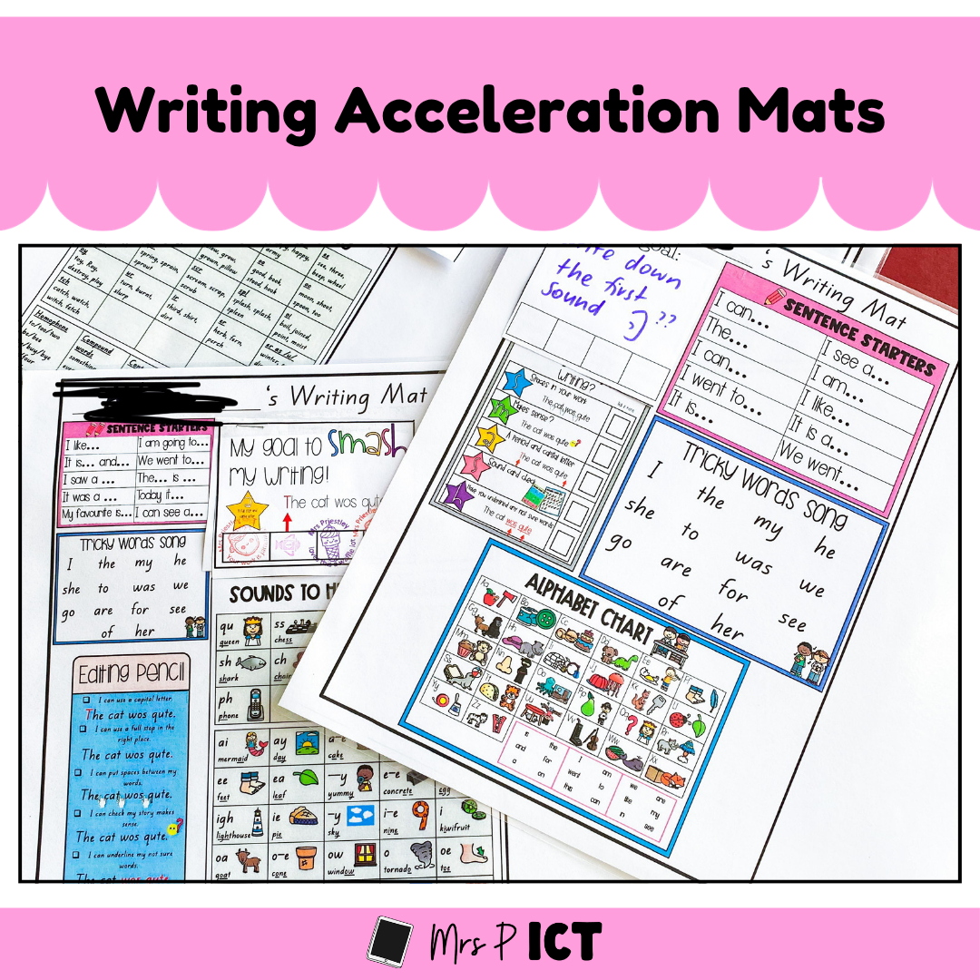 Writing Acceleration Mats