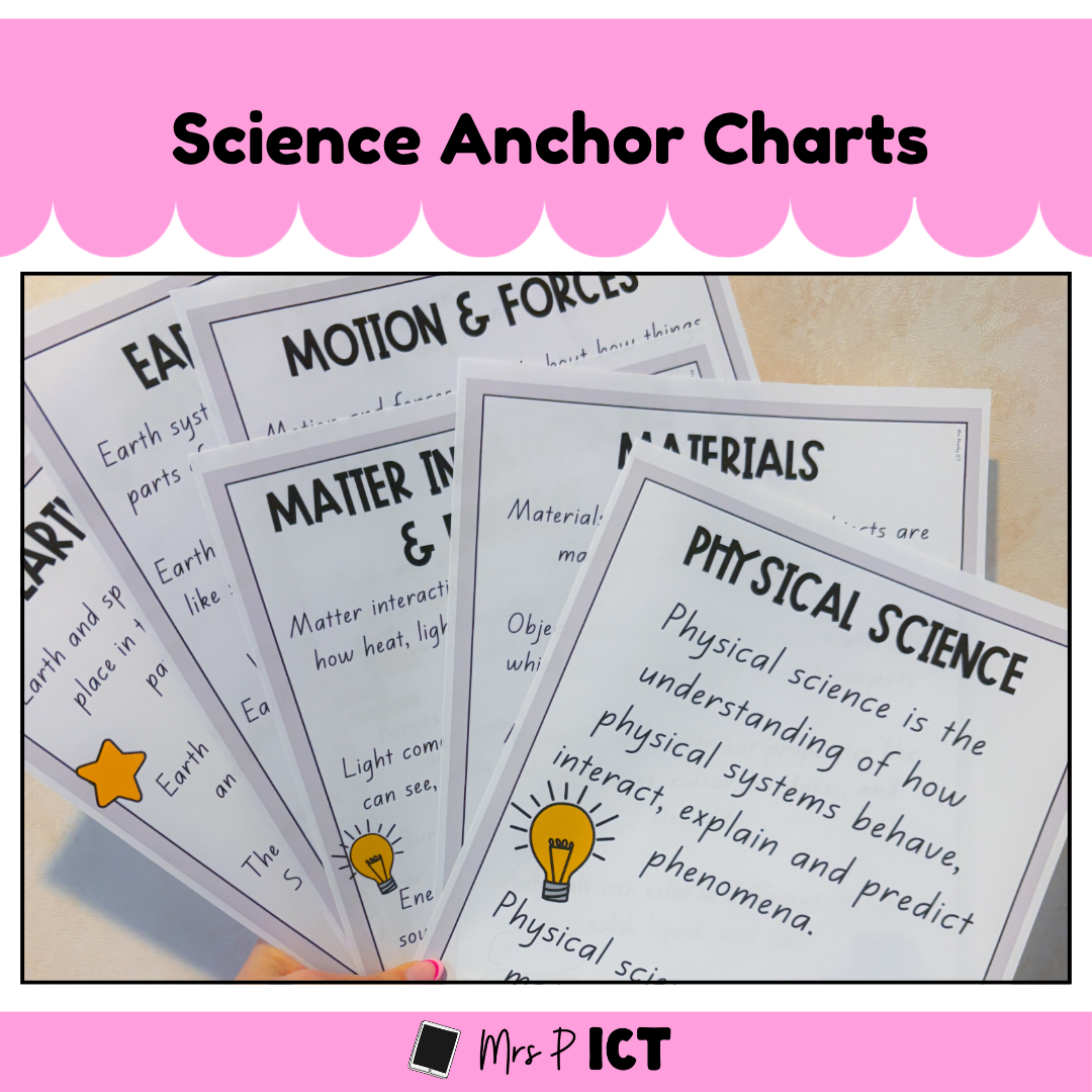 Science Anchor Charts