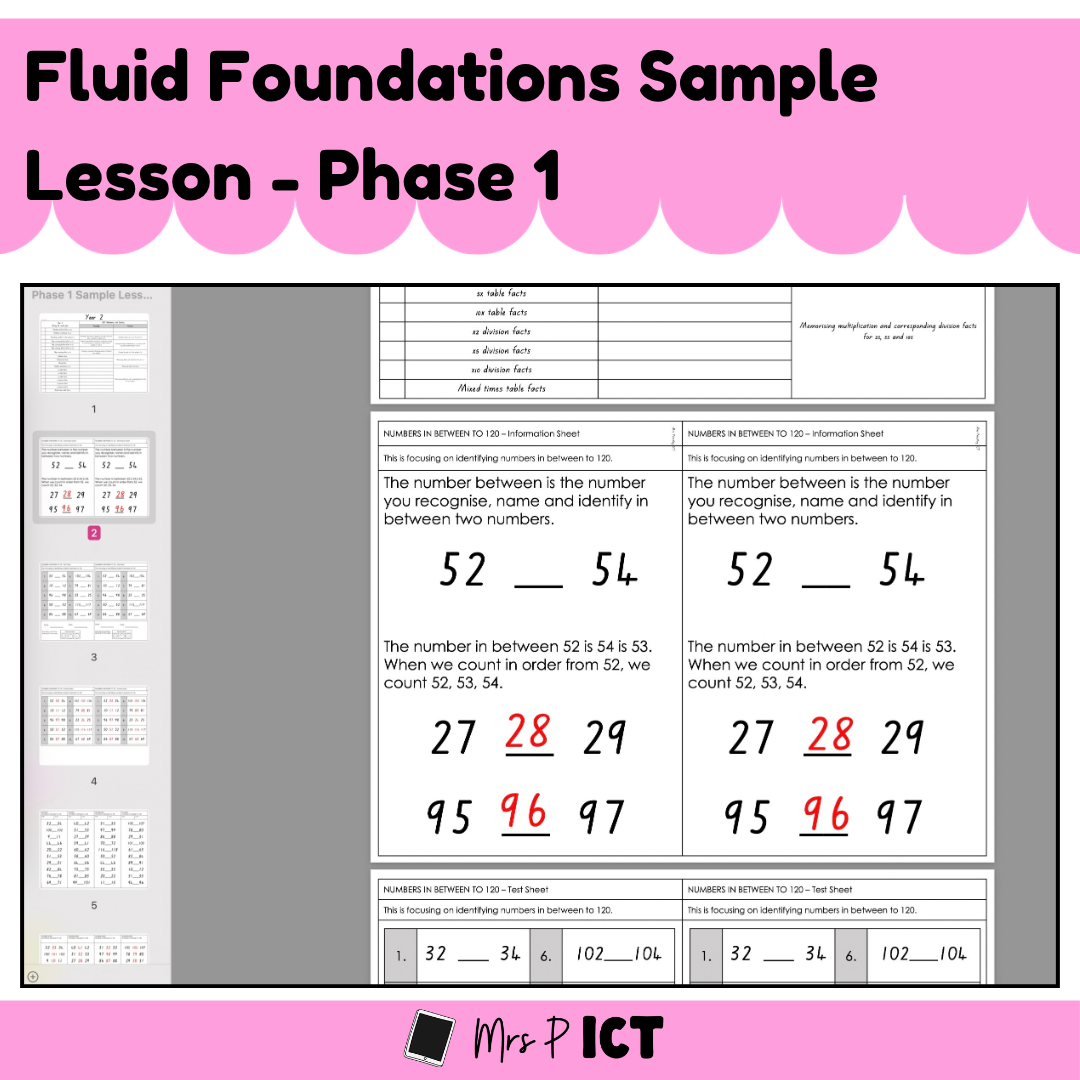 Fluid Foundations Sample Lesson - Phase 1