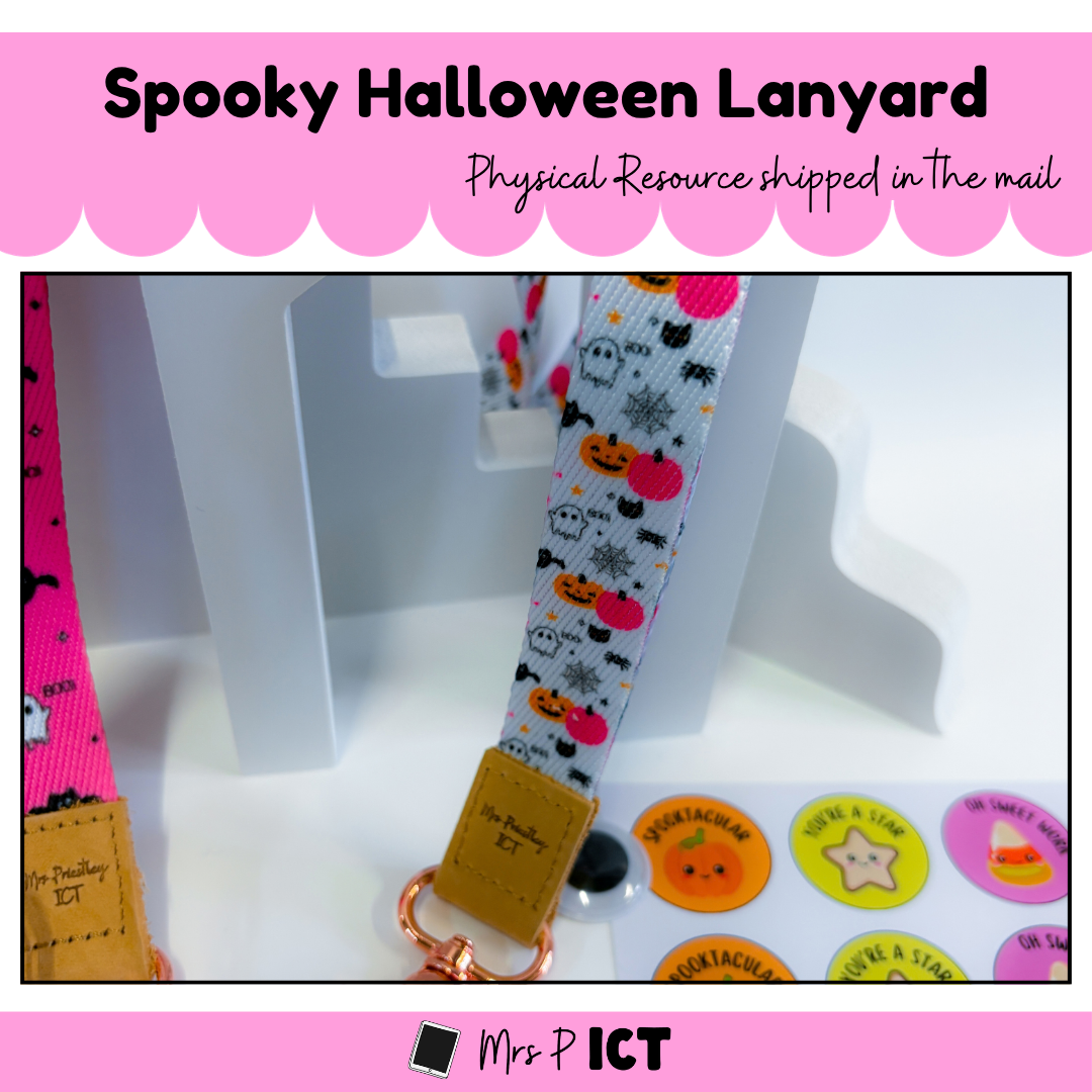 Spooky Halloween Lanyard