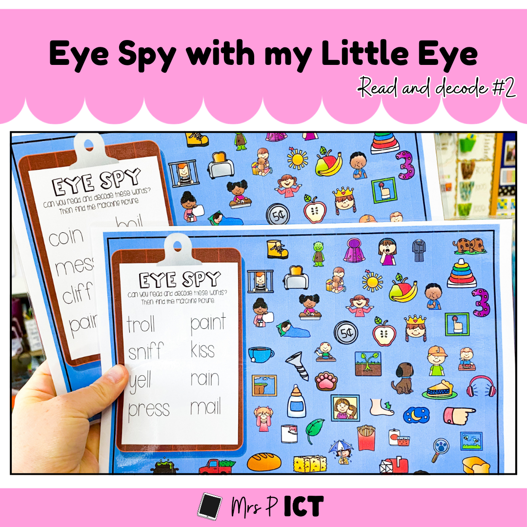 Eye spy with my little eye - Read and decode #2