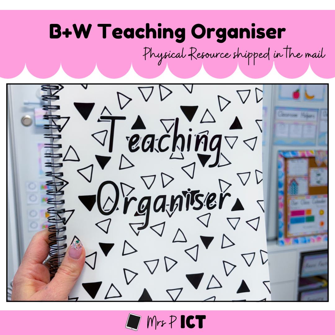B+W Teaching Organiser