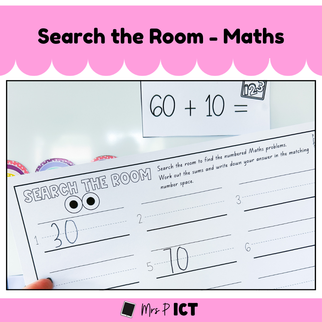 Search the Room - Maths