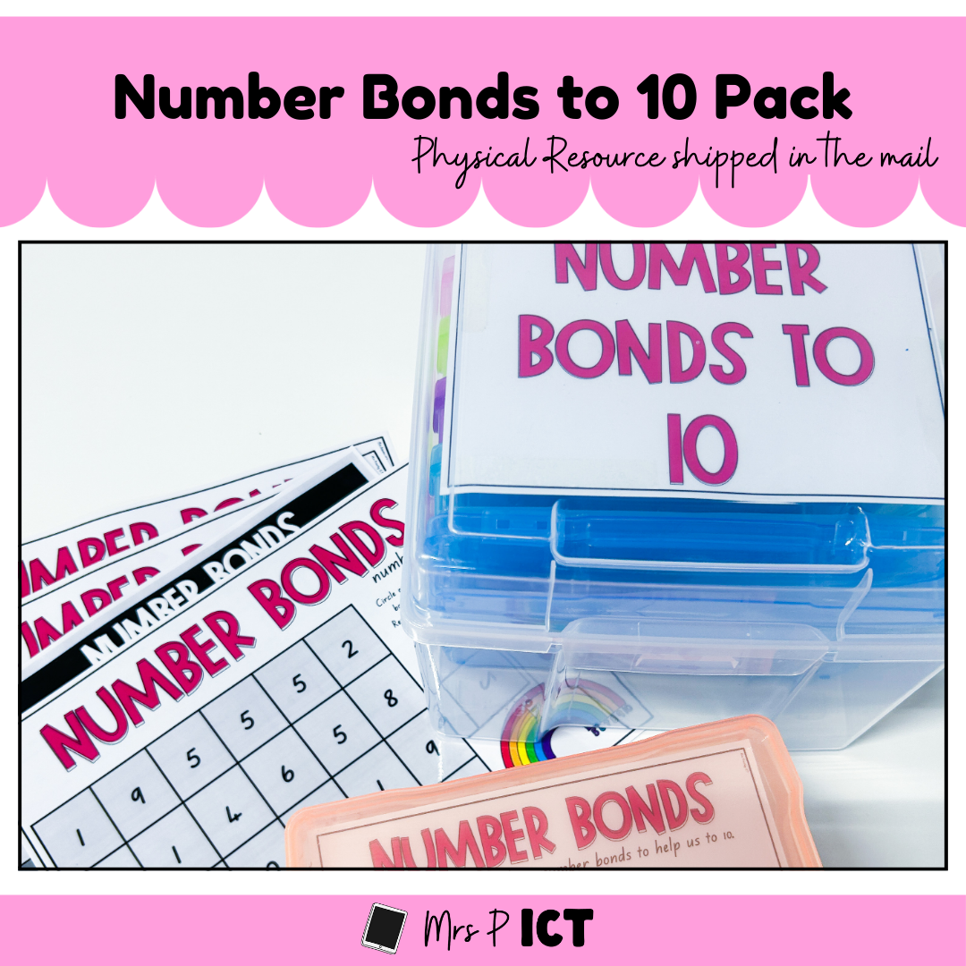 Number bonds to 10 Pack