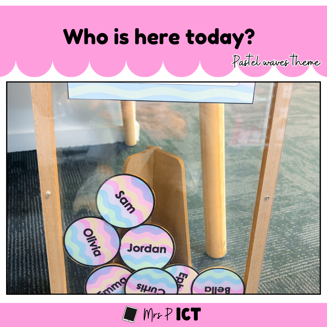 Who is here today? Pastel waves