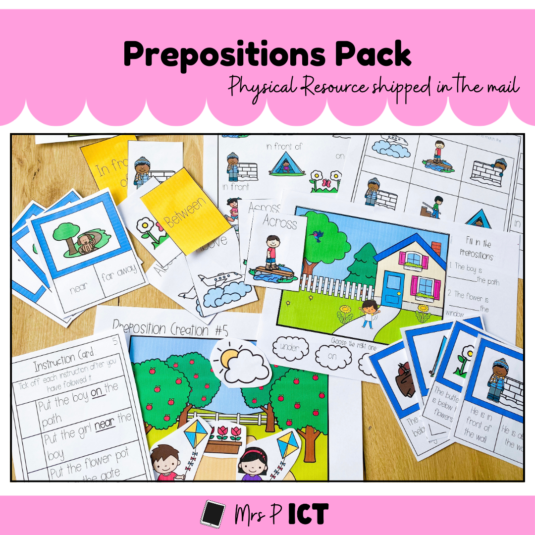 Prepositions Pack