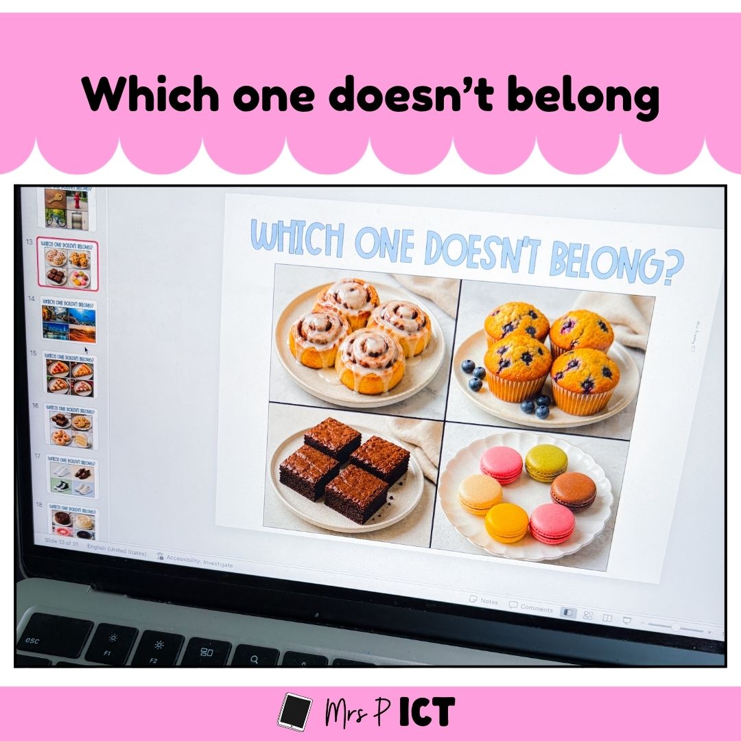 Which one doesn't belong - full