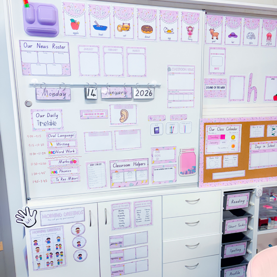 Purple Fun Classroom Decor Pack