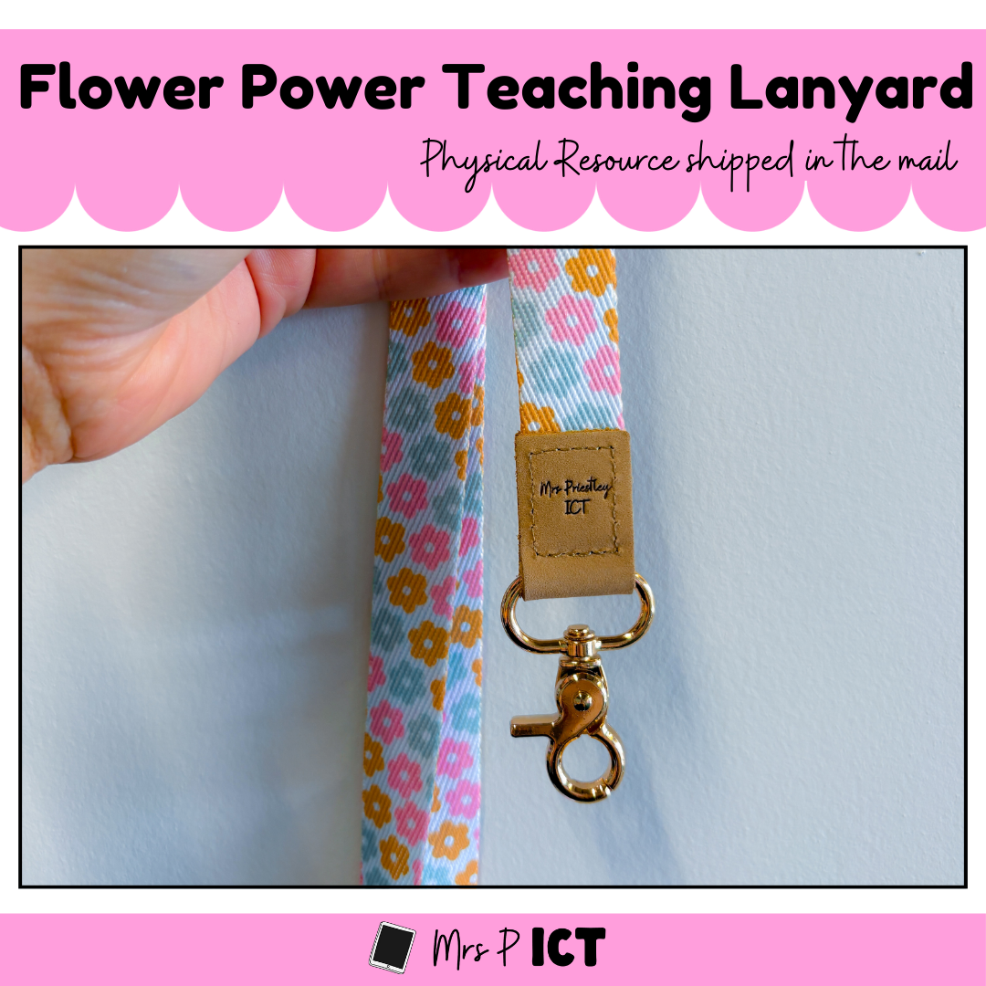 Flower Power Lanyard
