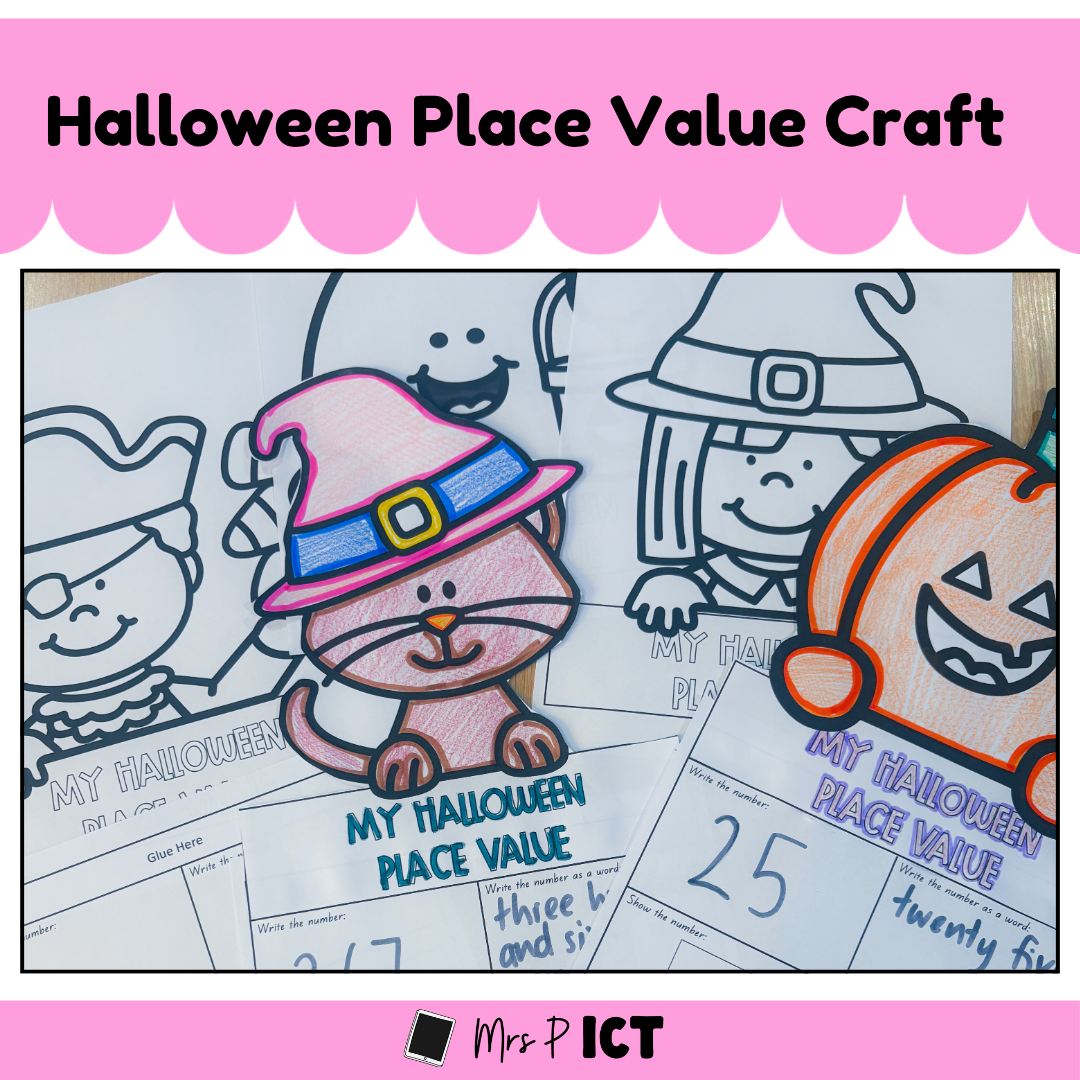 Halloween Place Value Craft