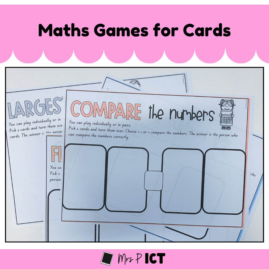 Maths Games for Cards