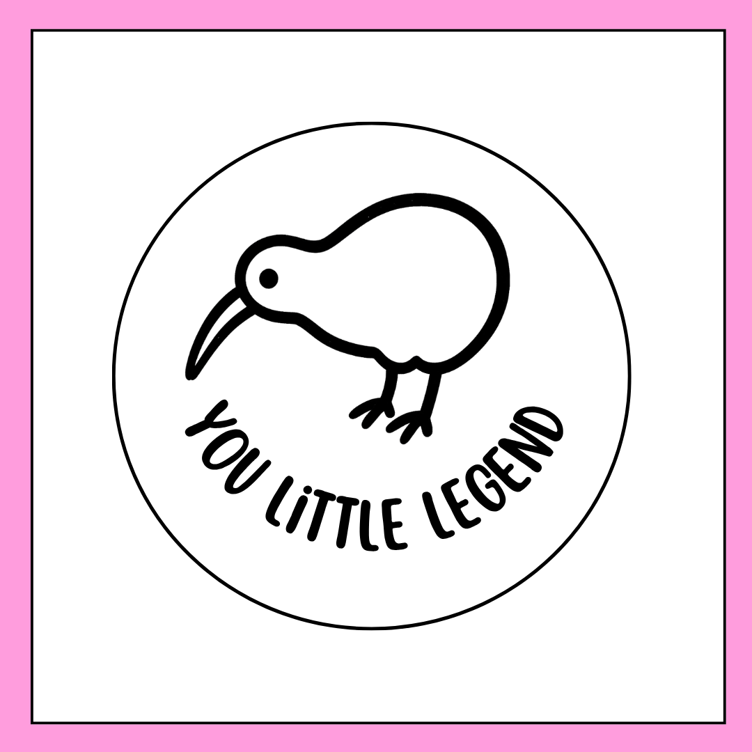 You little legend stamp