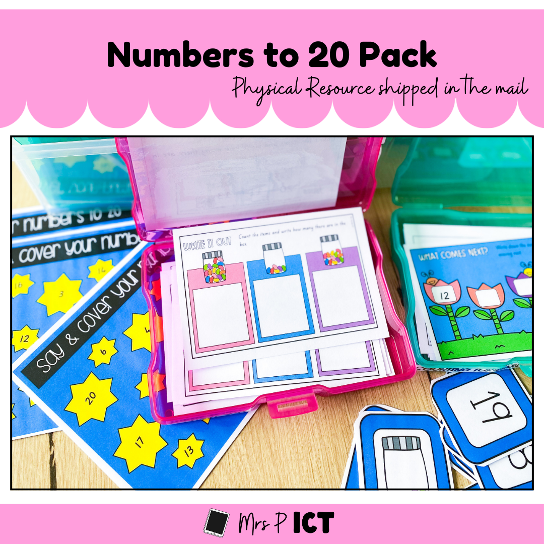 Numbers to 20 Pack