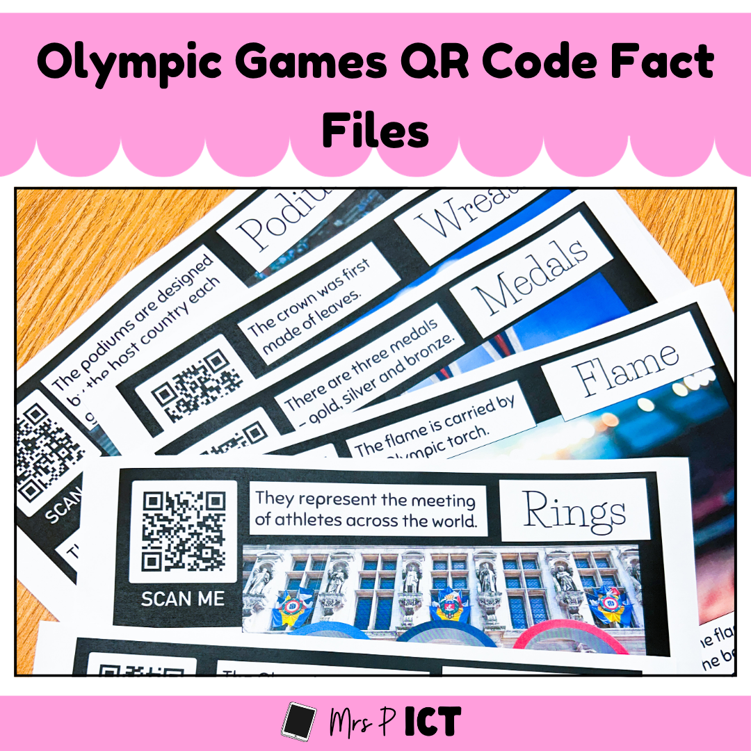 Olympic Game QR code fact files
