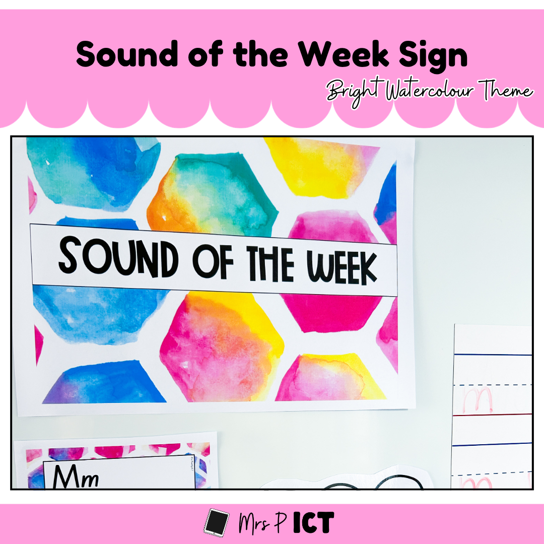 Sound of the week sign