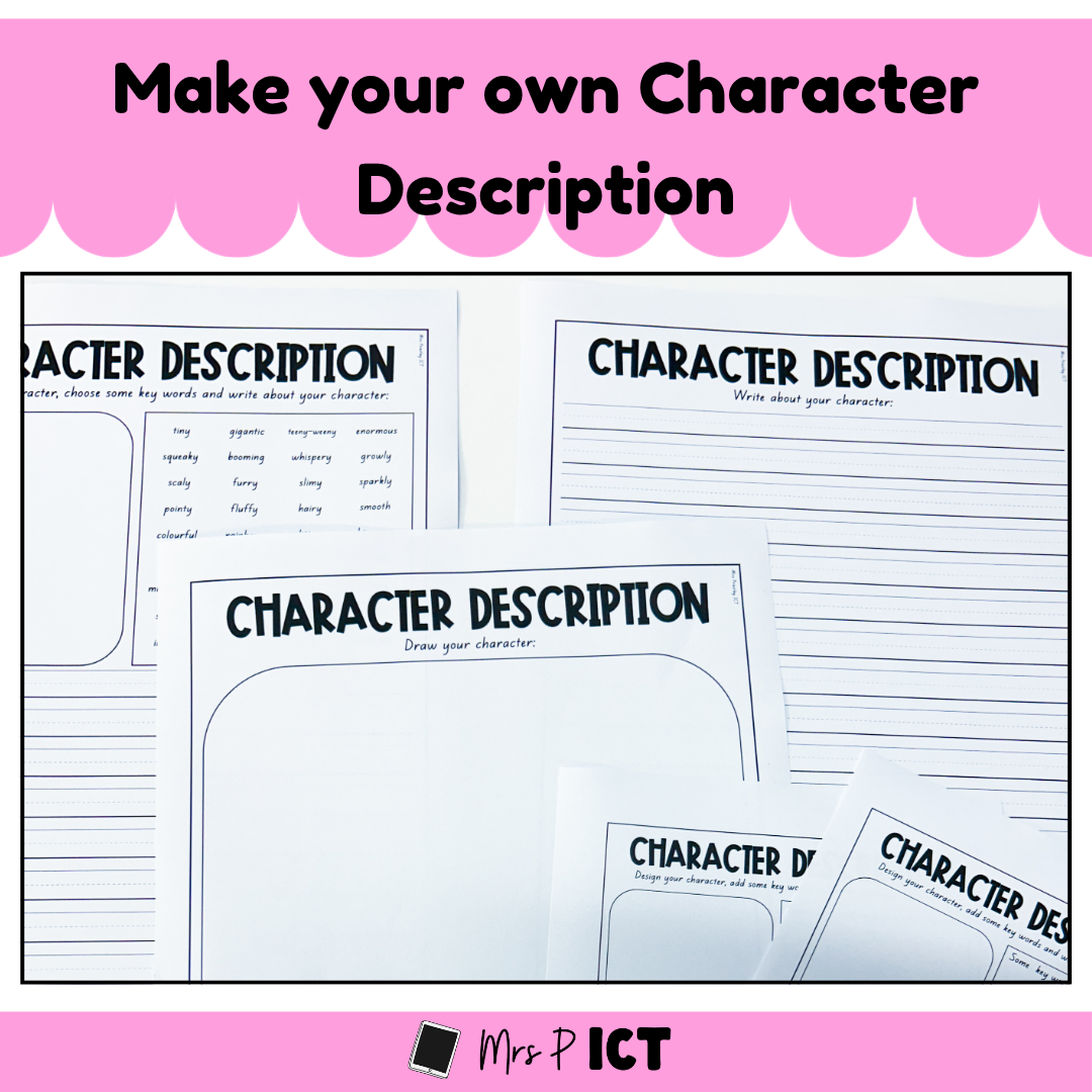 Make your own Character Description