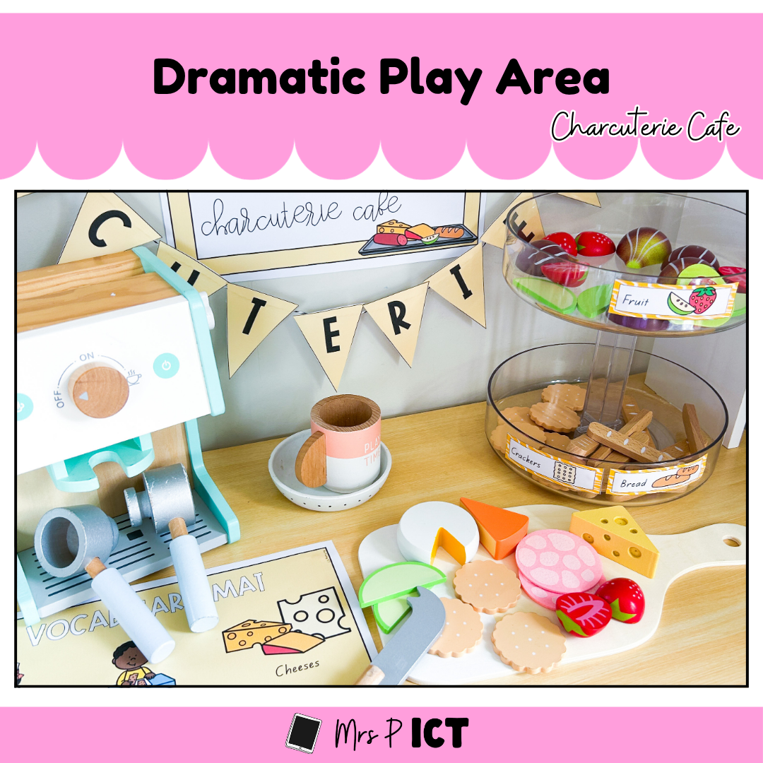 Dramatic Play Area - Charcuterie Cafe