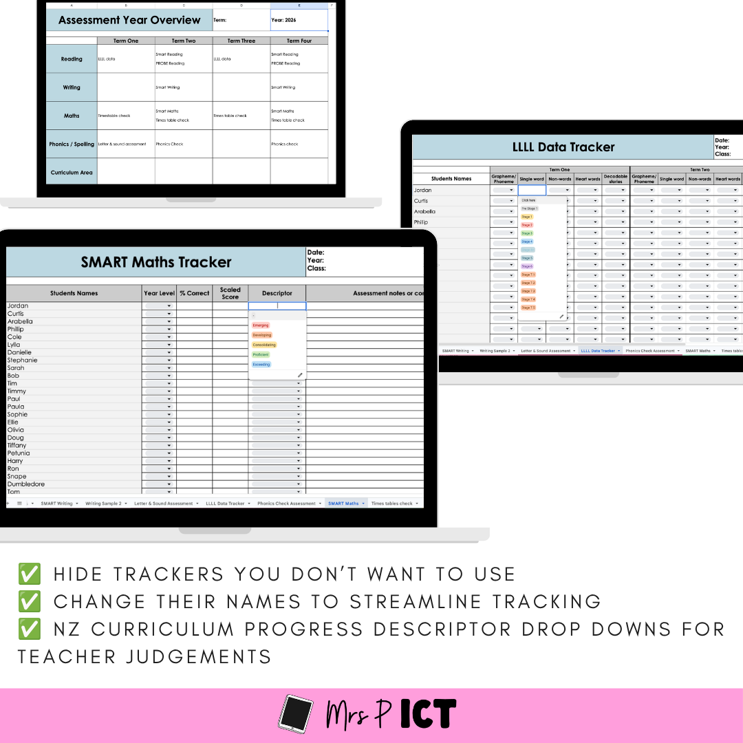 Digital Assessment Folder NZ Curriculum