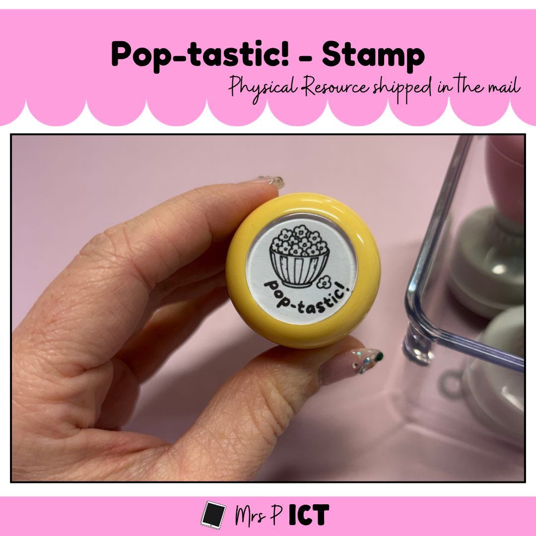 Pop-tastic! stamp