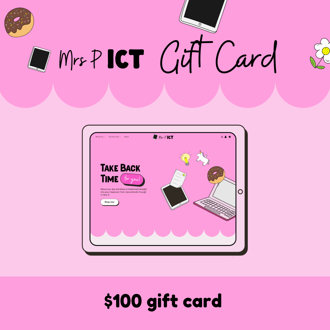 Mrs Priestley ICT Giftcard