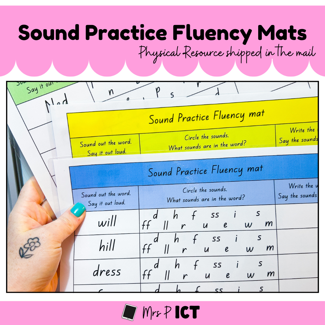 Sound Practice Fluency Mats