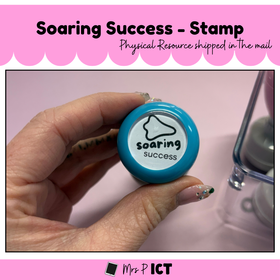 Soaring success stamp