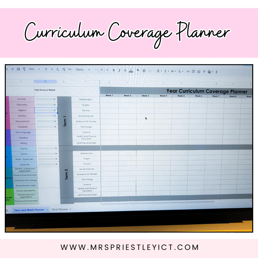 Curriculum Coverage Planner