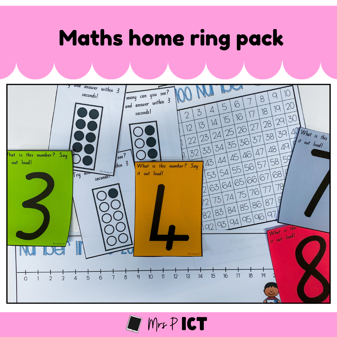 Maths home ring pack