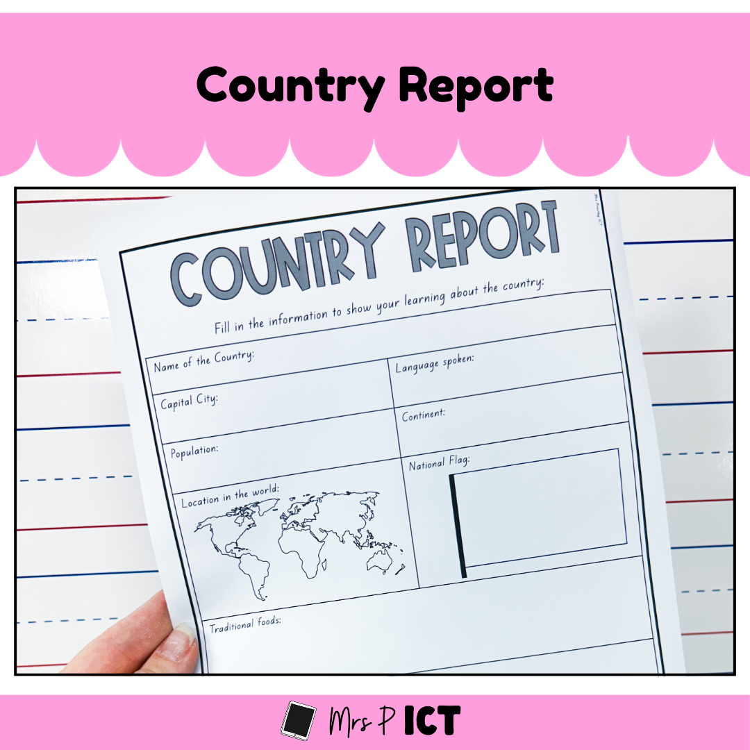 Country Report Freebie