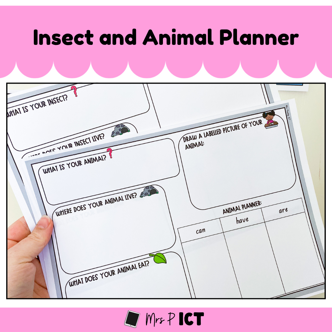 Insect and animal planner