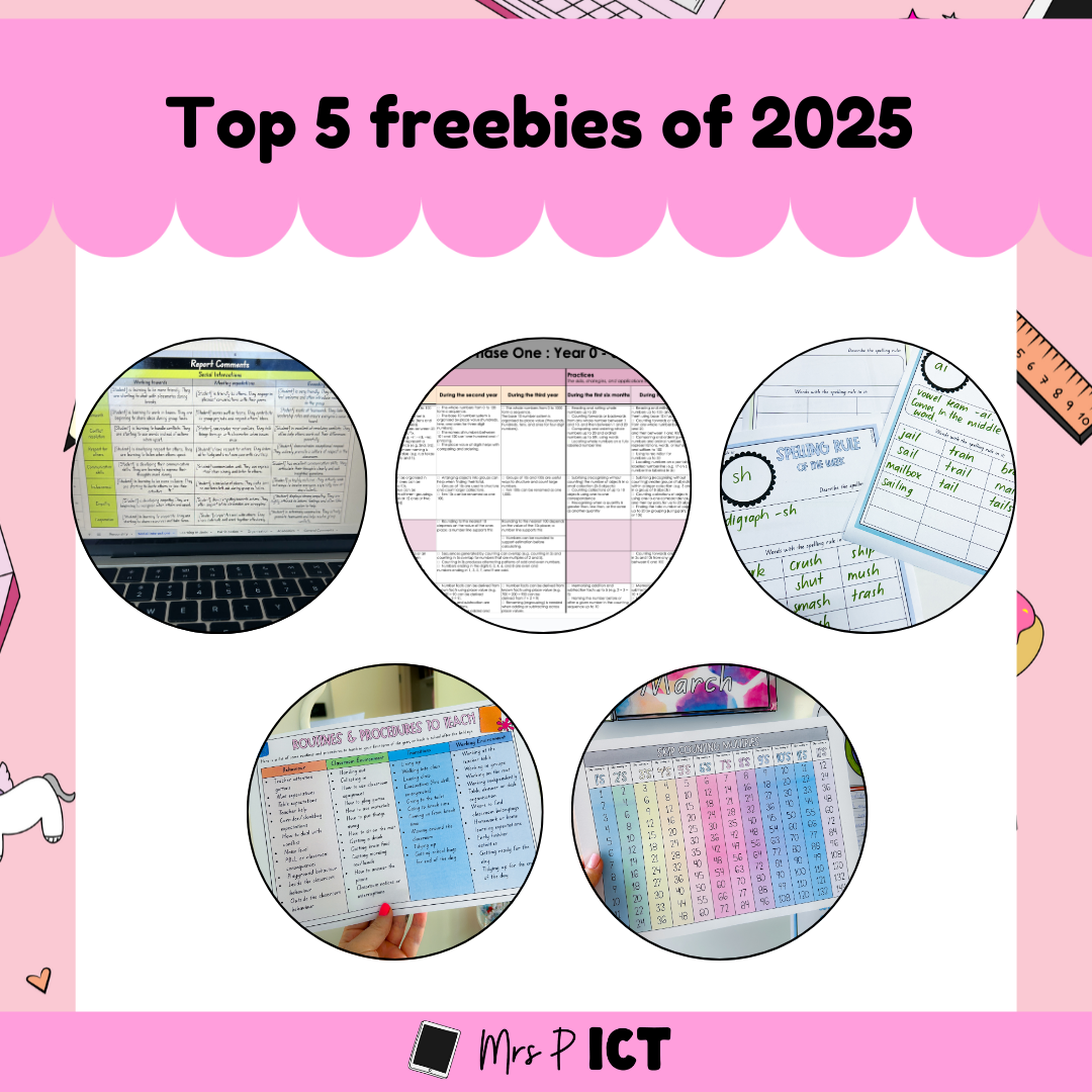 Google Freebies Top 5 Freebies of 2025 – Mrs Priestley ICT