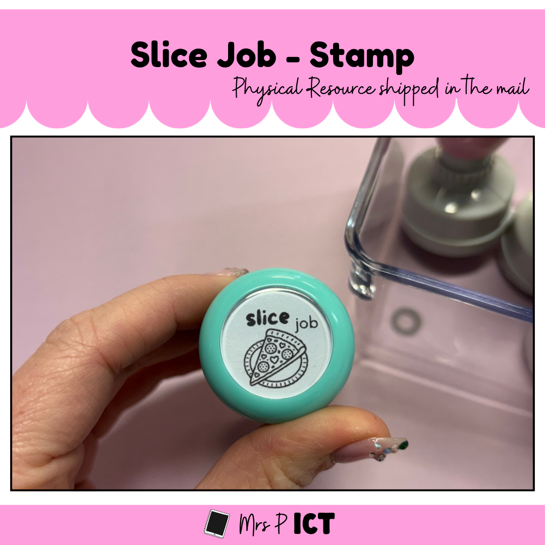 Slice job stamp