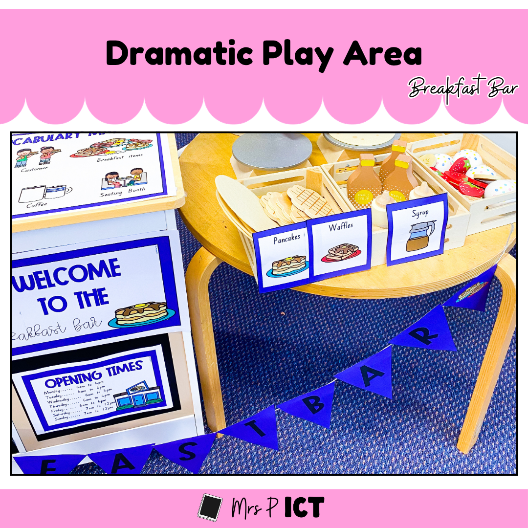 Dramatic Play Area - Breakfast Bar