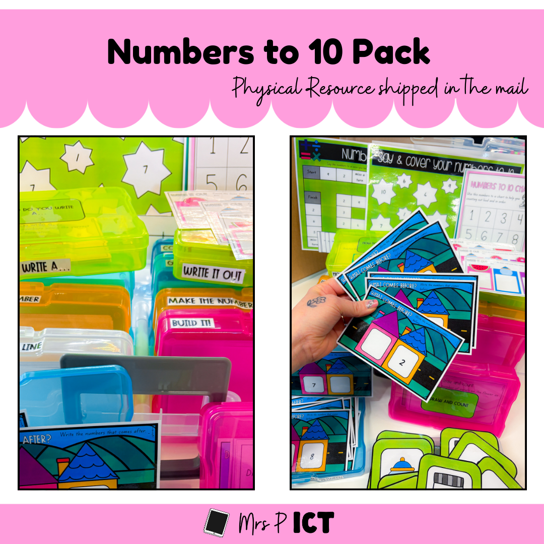 Numbers to 10 Pack