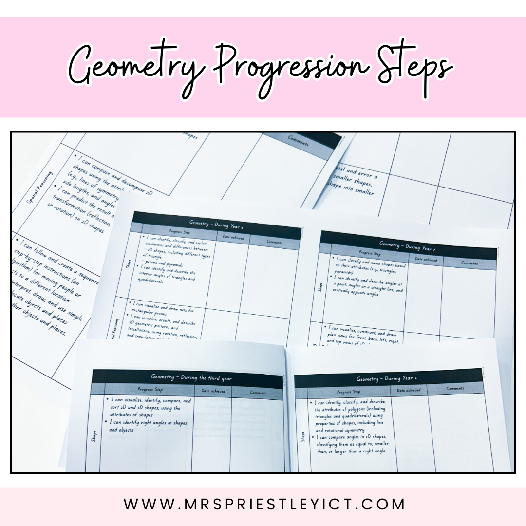 Geometry Progression Steps