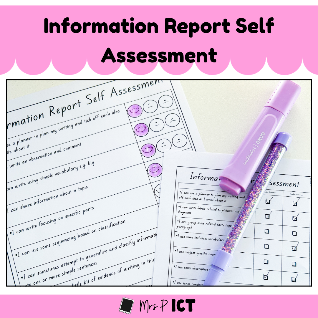 Information Report Assessments