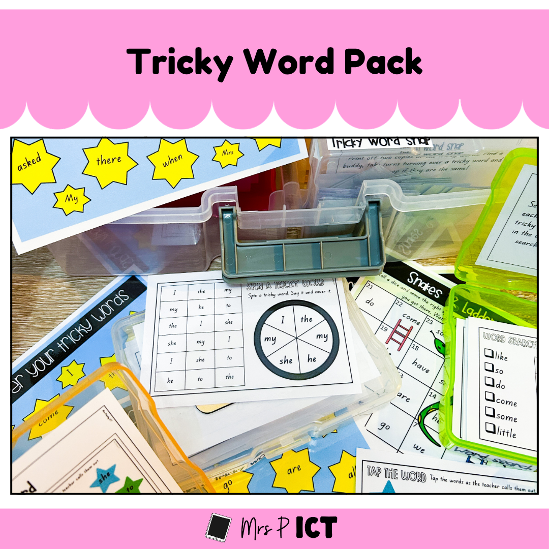 Tricky Word Pack