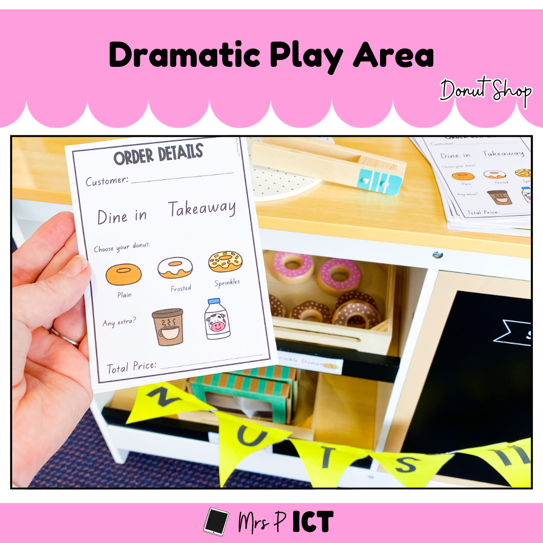 Dramatic Play Area - Donut Shop