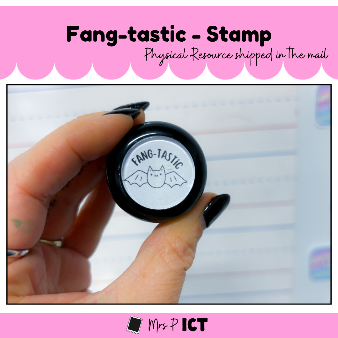 Fang-tastic stamp