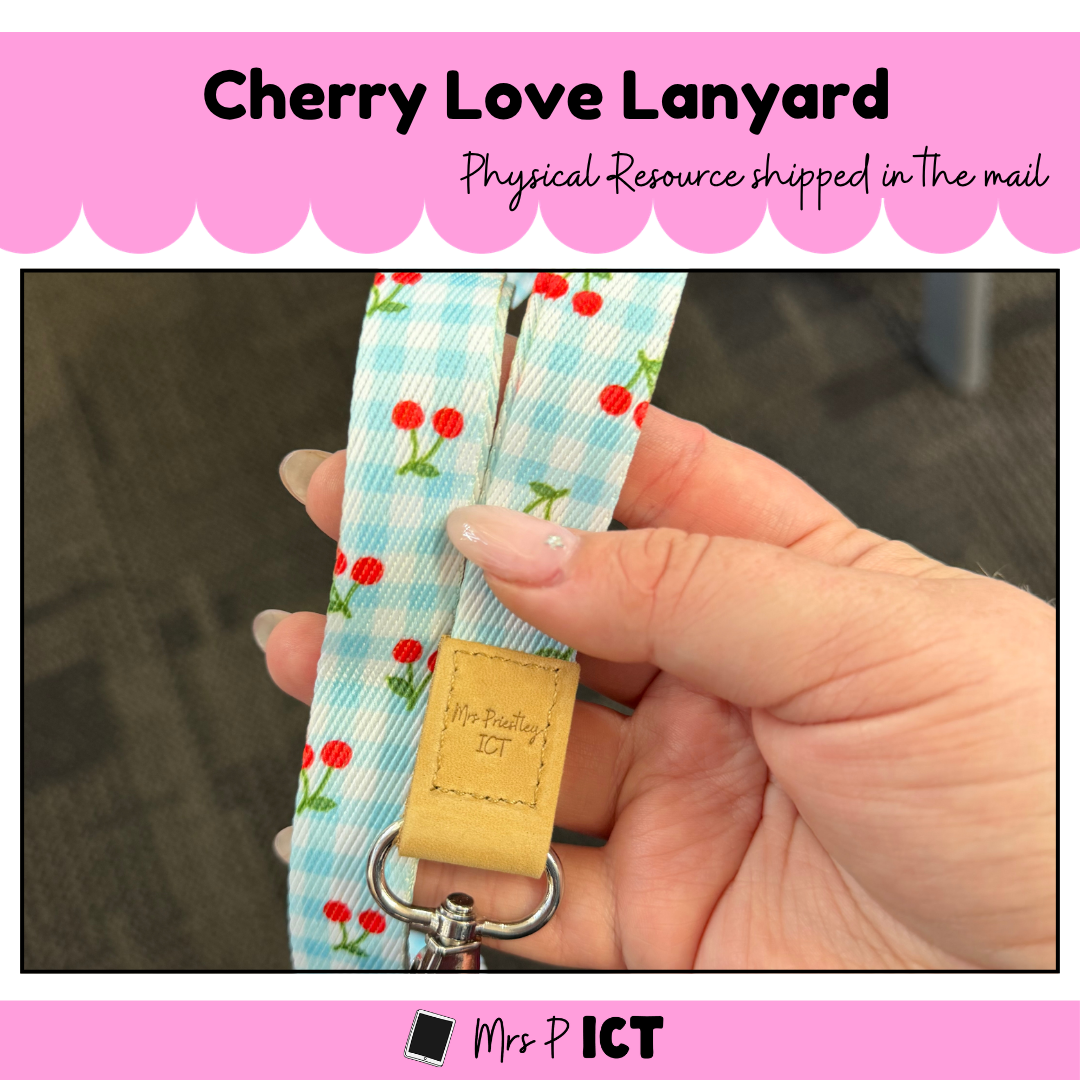 Cherry Love Lanyard
