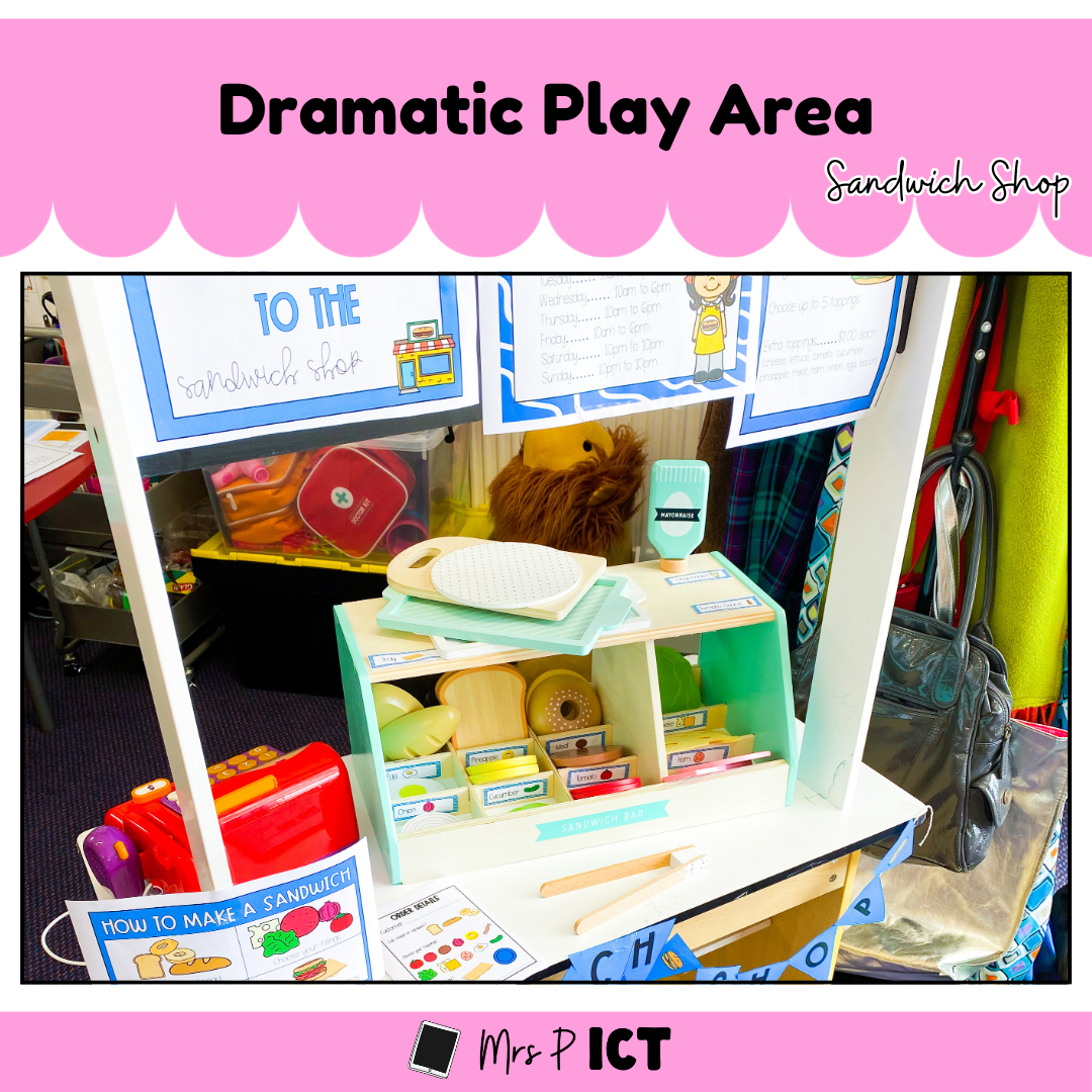 Dramatic Play Area - Sandwich Shop