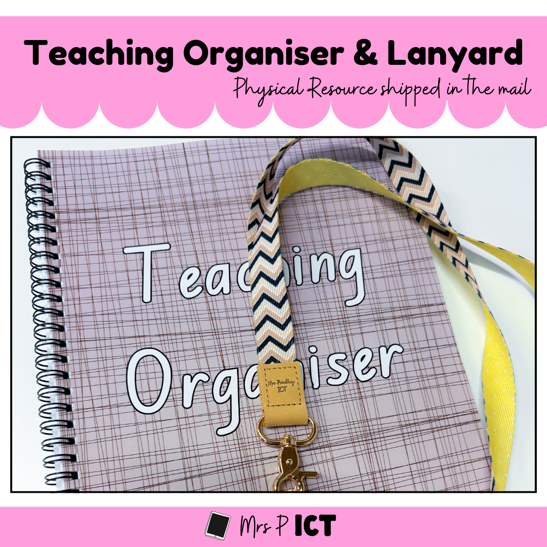 Teaching Organiser and Lanyard Combo (Brunch Blend)