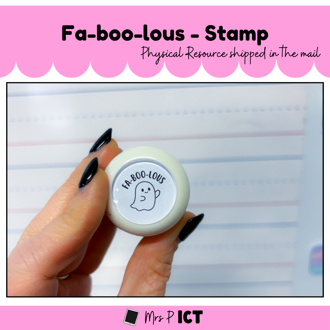 Fa-boo-lous stamp