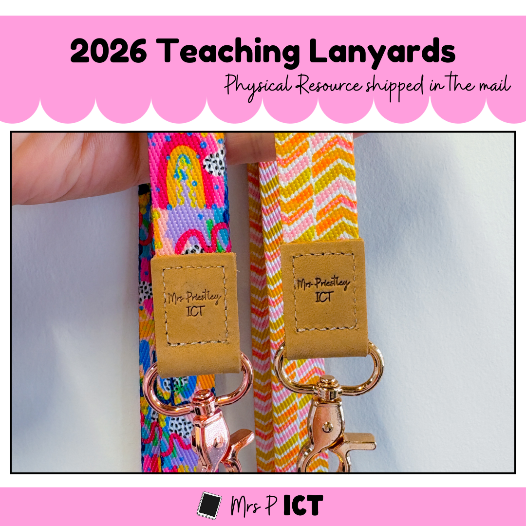2026 Mrs P ICT Lanyards