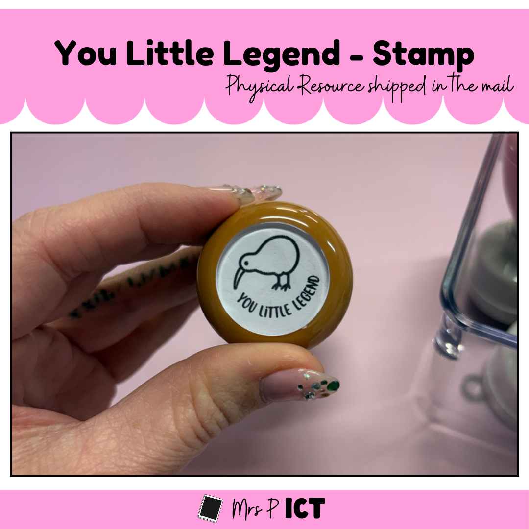 You little legend stamp